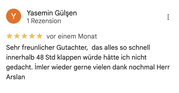 Google-Bewertung 1